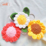 Móc khoá mini hoa cúc AN