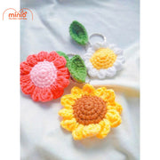 Móc khoá mini hoa cúc AN