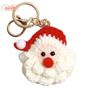 Móc khoá len mini ông già noel AN