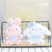 Móc khoá thỏ má hạt ngọc