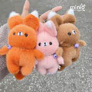 Móc khoá thú cổ chuông tai đốm trắng