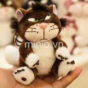 Móc khoá thú bông mèo mặt quạo