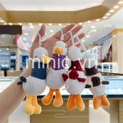 Móc khoá vịt quàng khăn