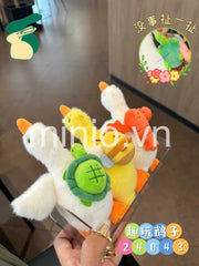 Móc khoá vịt rút thú