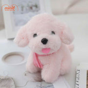 Móc khoá chó ngồi quàng khăn