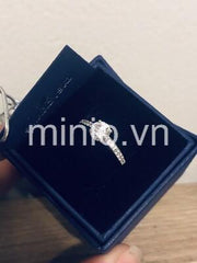 Nhẫn Xuping 1 hạt đá nổi