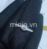 Nhẫn Xuping 1 hạt đá nổi