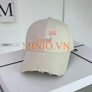 Nón kết thêu Dcou bướm