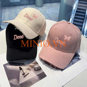 Nón kết thêu Dcou bướm