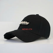 Nón kết thêu chữ Thingking rách TBL