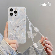 Ốp lưng điện thoại lông vũ hồ điệp