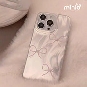 Ốp lưng điện thoại lông vũ nơ