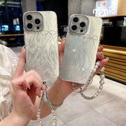 Ốp lưng điện thoại lông vũ nơ