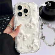 Ốp lưng điện thoại nơ ngọc trai