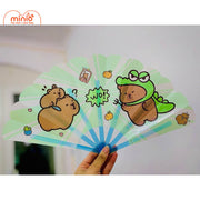 Quạt xếp Capybara