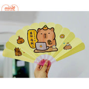 Quạt xếp Capybara