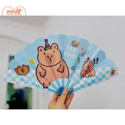 Quạt xếp Capybara
