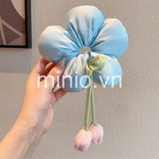 Scrunchies phồng hình hoa tulip