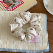 Scrunchies vải gấu tedy PO