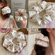 Scrunchies vải gấu tedy PO