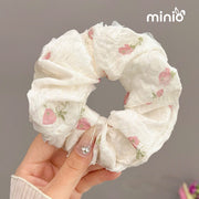 Scrunchies họa tiết hoa vintage