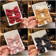 Set 2 kẹp mỏ vịt nơ PK