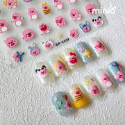 Sticker dán móng 5D