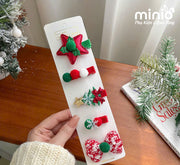 Set 5 kẹp mái Noel