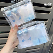 Set 4 chai chiết mỹ phẩm xanh dương