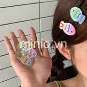 Set 2 kẹp cá thạch cầu vồng