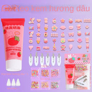 Set kẹp handmade kèm keo charm