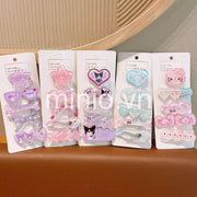 Set 5 kẹp mái mây Sanrio