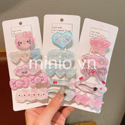 Set 5 kẹp mái mây Sanrio