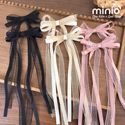 Set kẹp mái mỏ vịt nơ ren UX