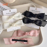 Set kẹp mái nơ 2 lớp PO