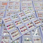 Set móng đá gắn charm+phụ kiện