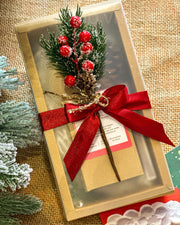 Set quà Giáng Sinh nến thơm