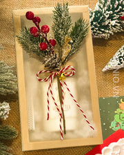 Set quà Giáng Sinh nến thơm