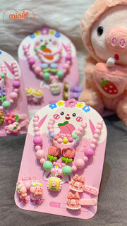 set trang sức cột kẹp cho bé