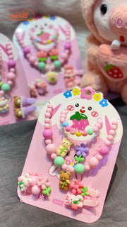 set trang sức cột kẹp cho bé