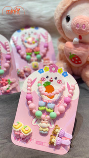 set trang sức cột kẹp cho bé