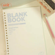 Sổ còng B5 kẻ ngang Blank Book