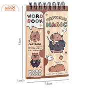 Sổ học từ vựng Capybara