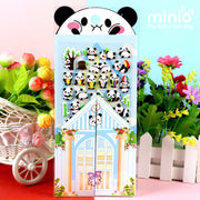 Sticker gấu trúc 3D