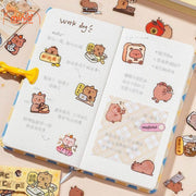 Bịch 50 sticker Capybara cắt sẵn