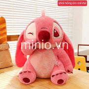 Stitch hồng ôm má
