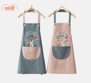 Tạp dề thỏ hoa