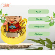 Thần tài may mắn gật đầu