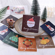 Thiệp Noel tranh màu vẽ