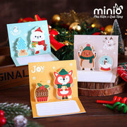 Thiệp Noel 3D PK